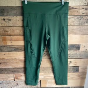 Zyia Active Light n Tight Green Size 16/18 Leggings